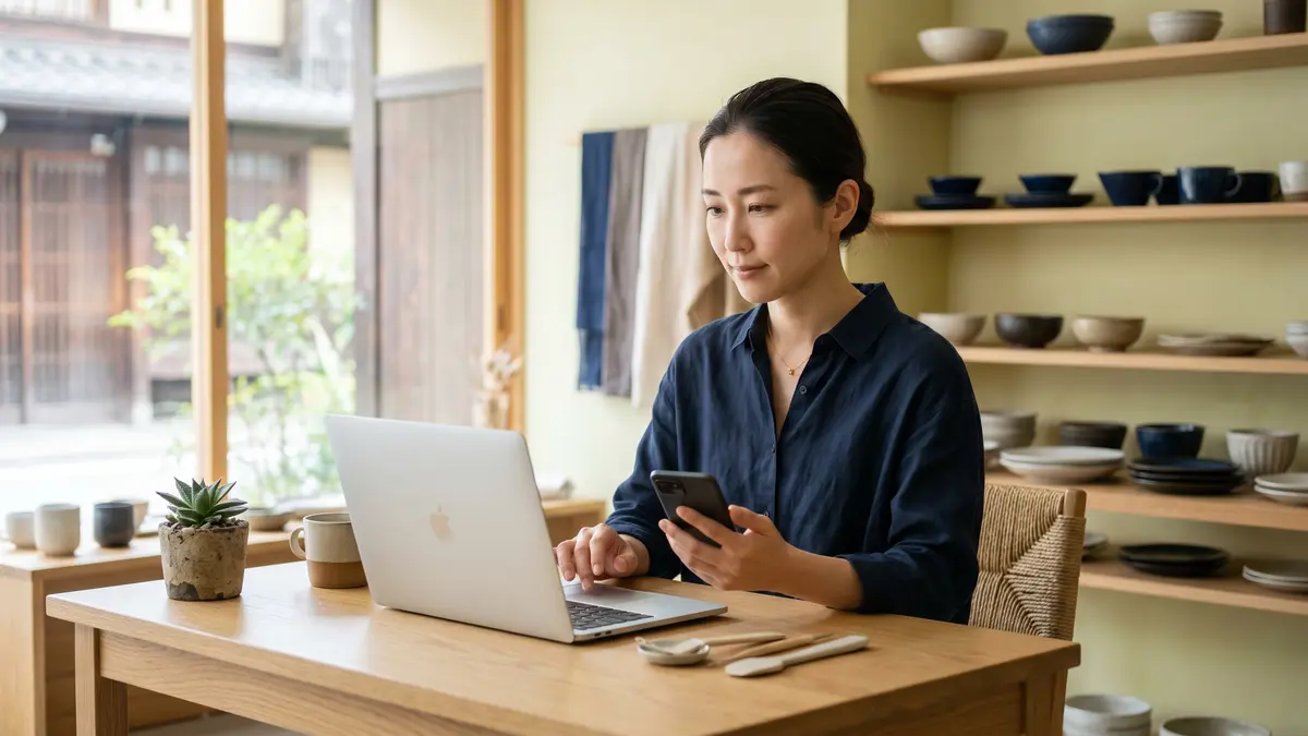 Googleビジネスプロフィール最適化の手順7ステップのイメージ写真
